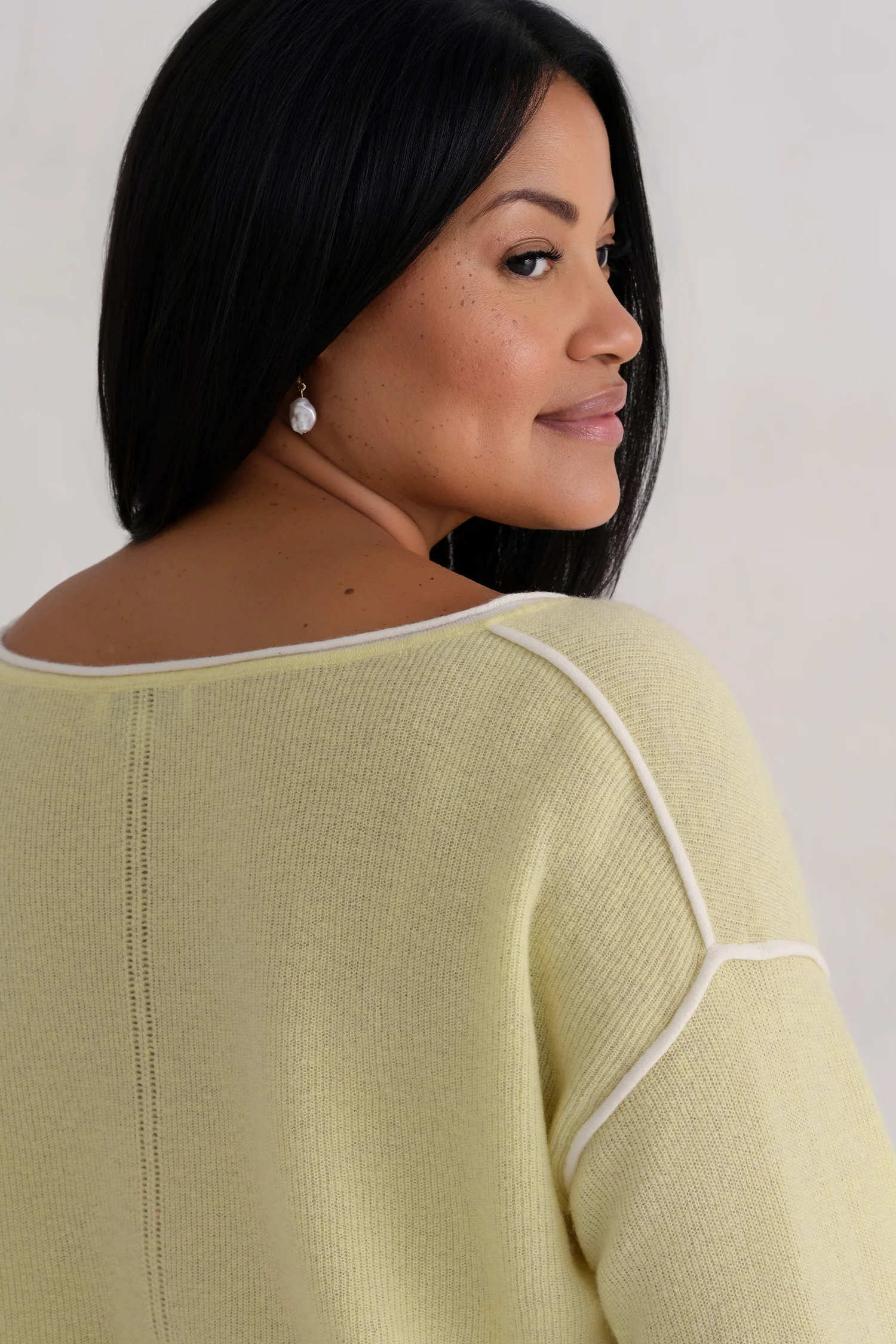 The Boatneck Long Sleeve - Buttercup - Image 3