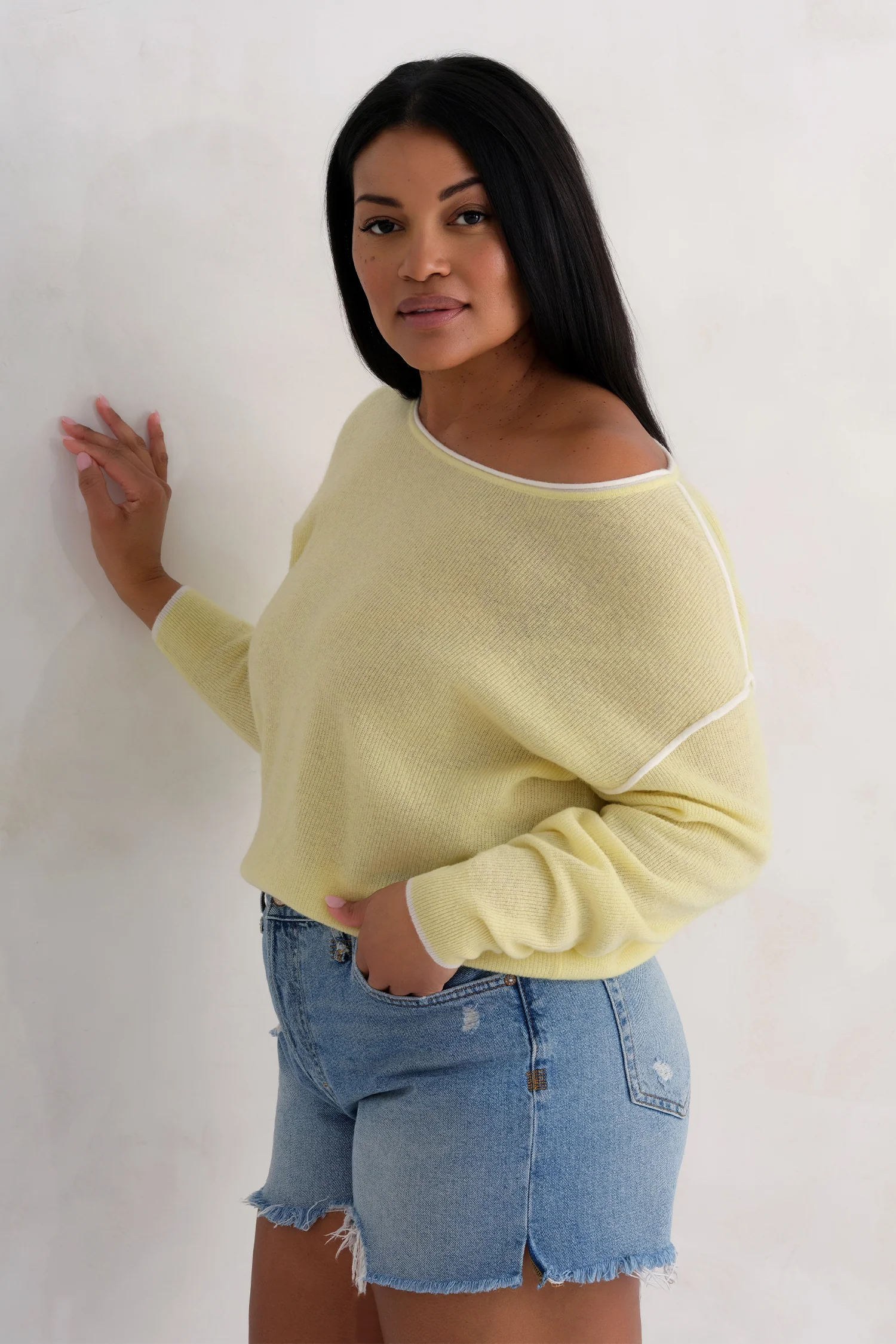 The Boatneck Long Sleeve - Buttercup - Image 5
