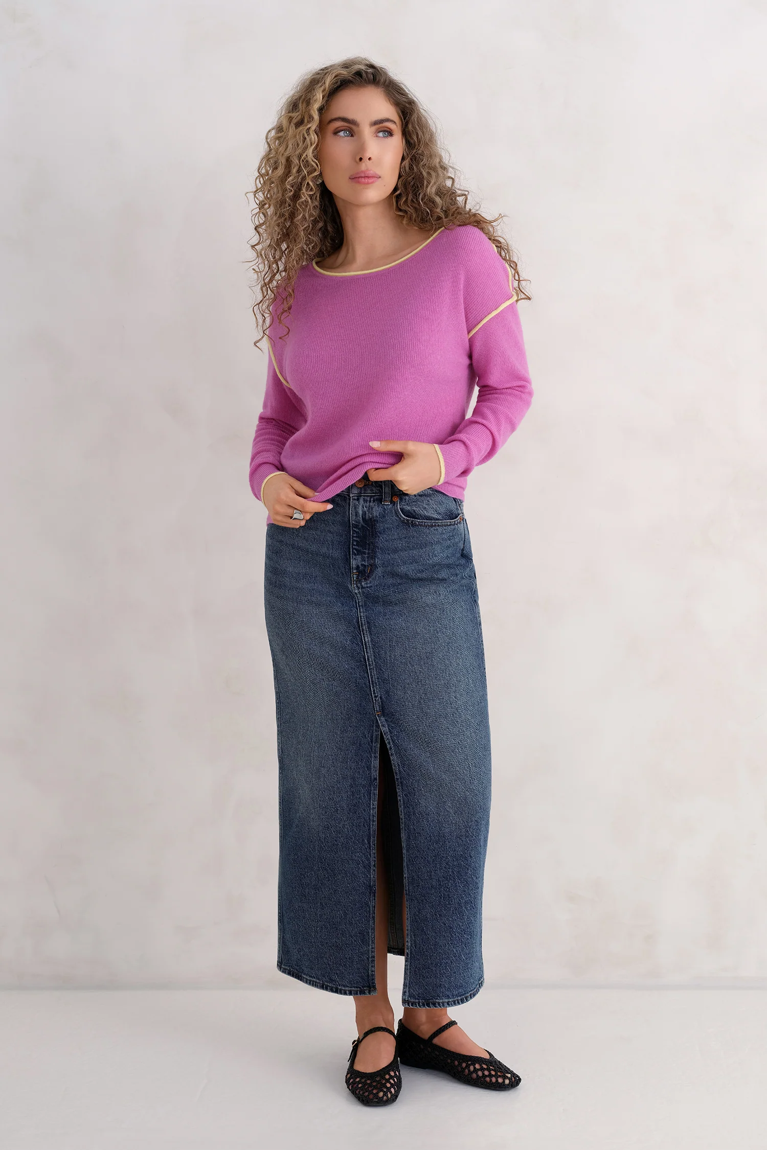 The Boatneck Long Sleeve - Electric Flora - Image 6