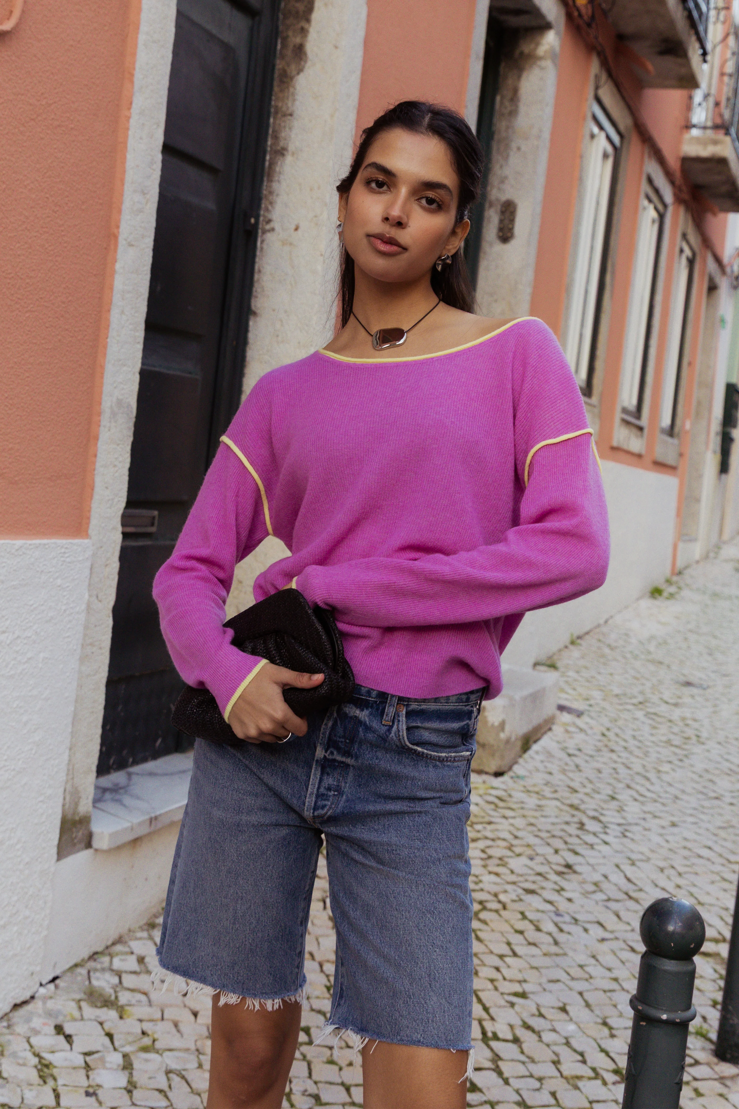 The Boatneck Long Sleeve - Electric Flora - Image 8