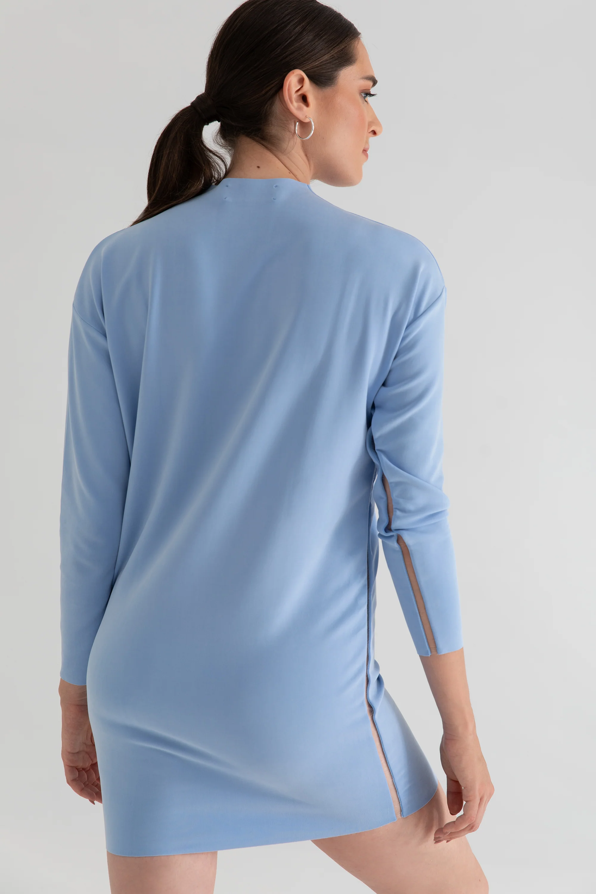 The Forever Funnel: Mini Dress - Magic - Sky - Image 5