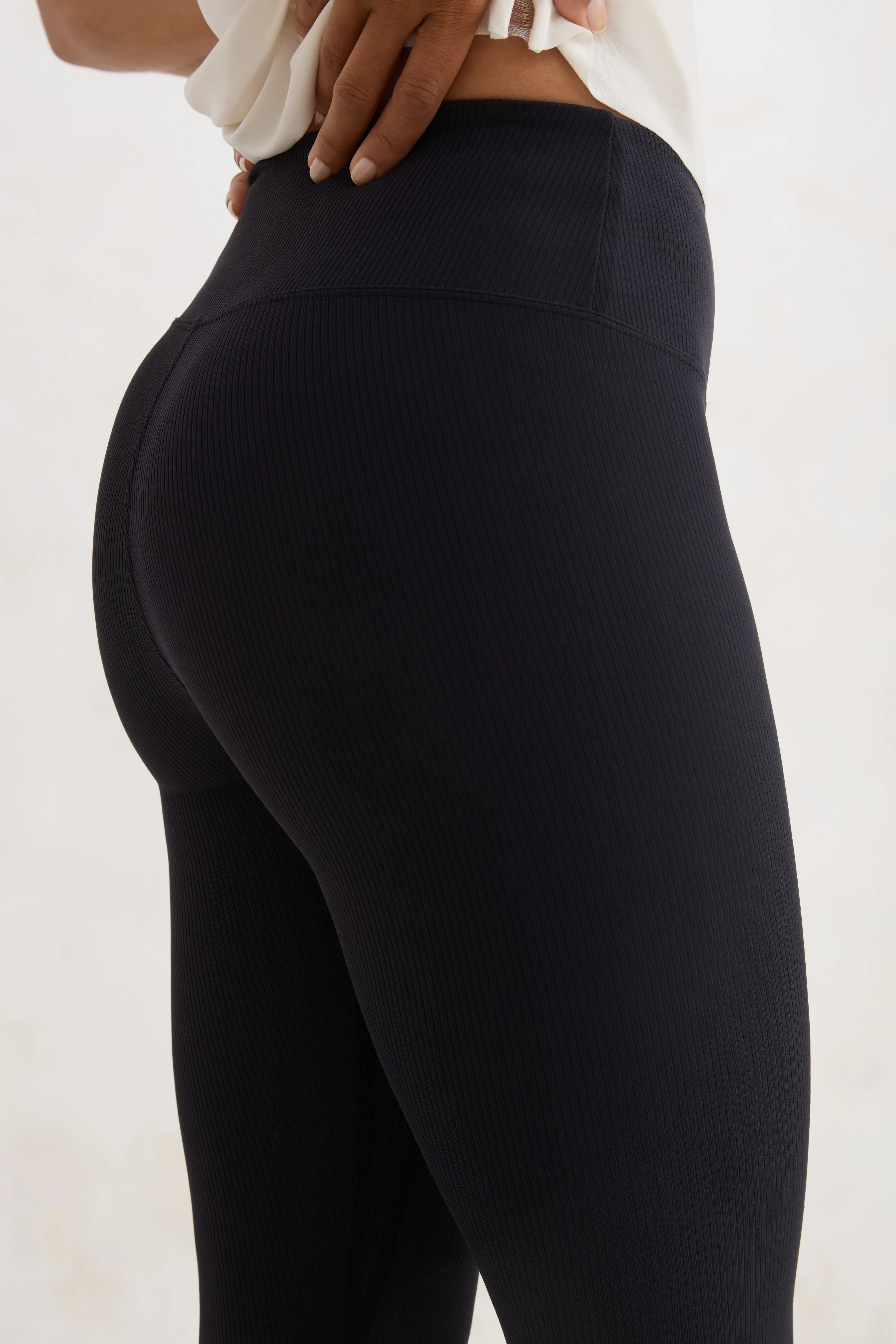 The Rib Legging - Ink - Image 5