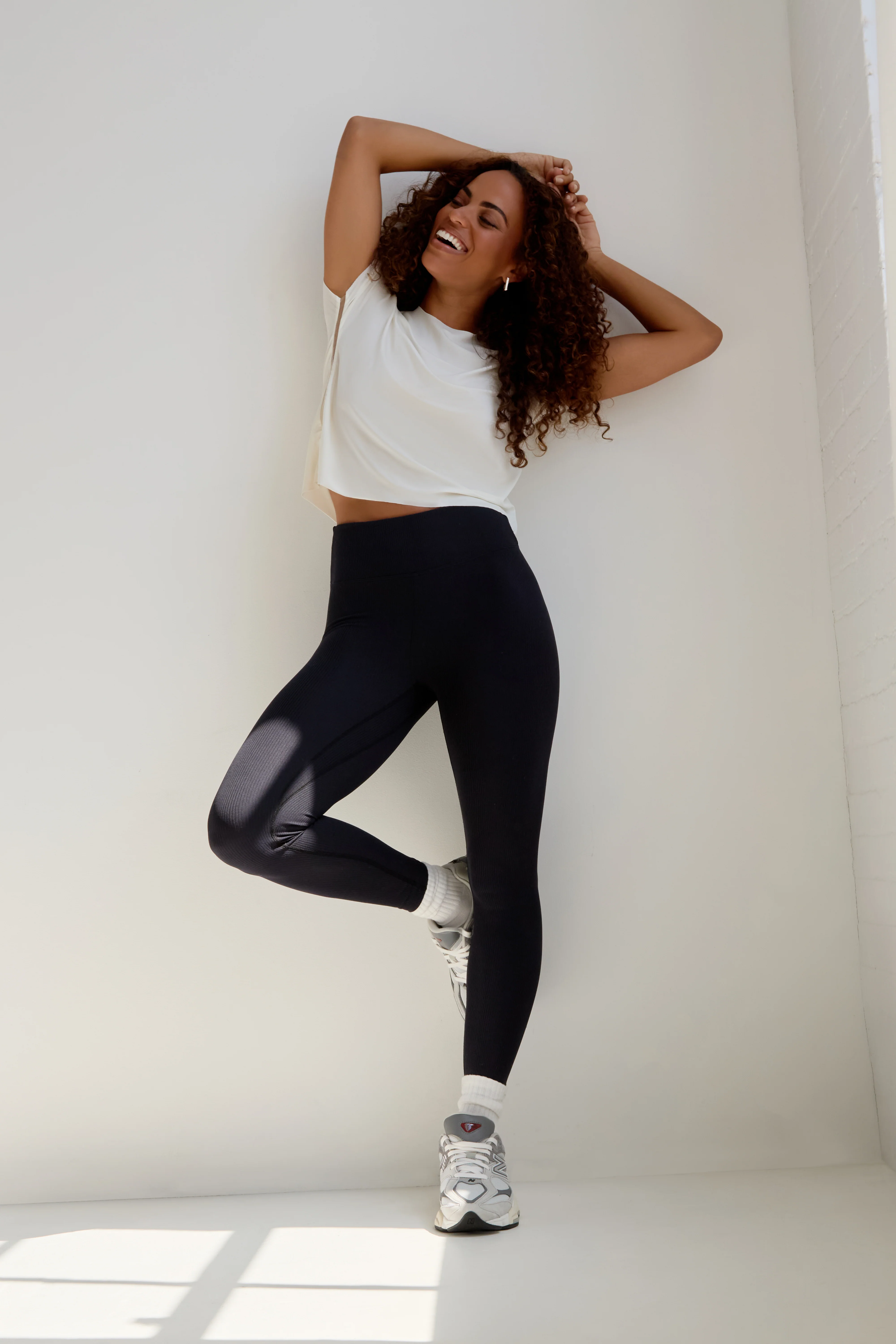 The Rib Legging - Ink - Image 6