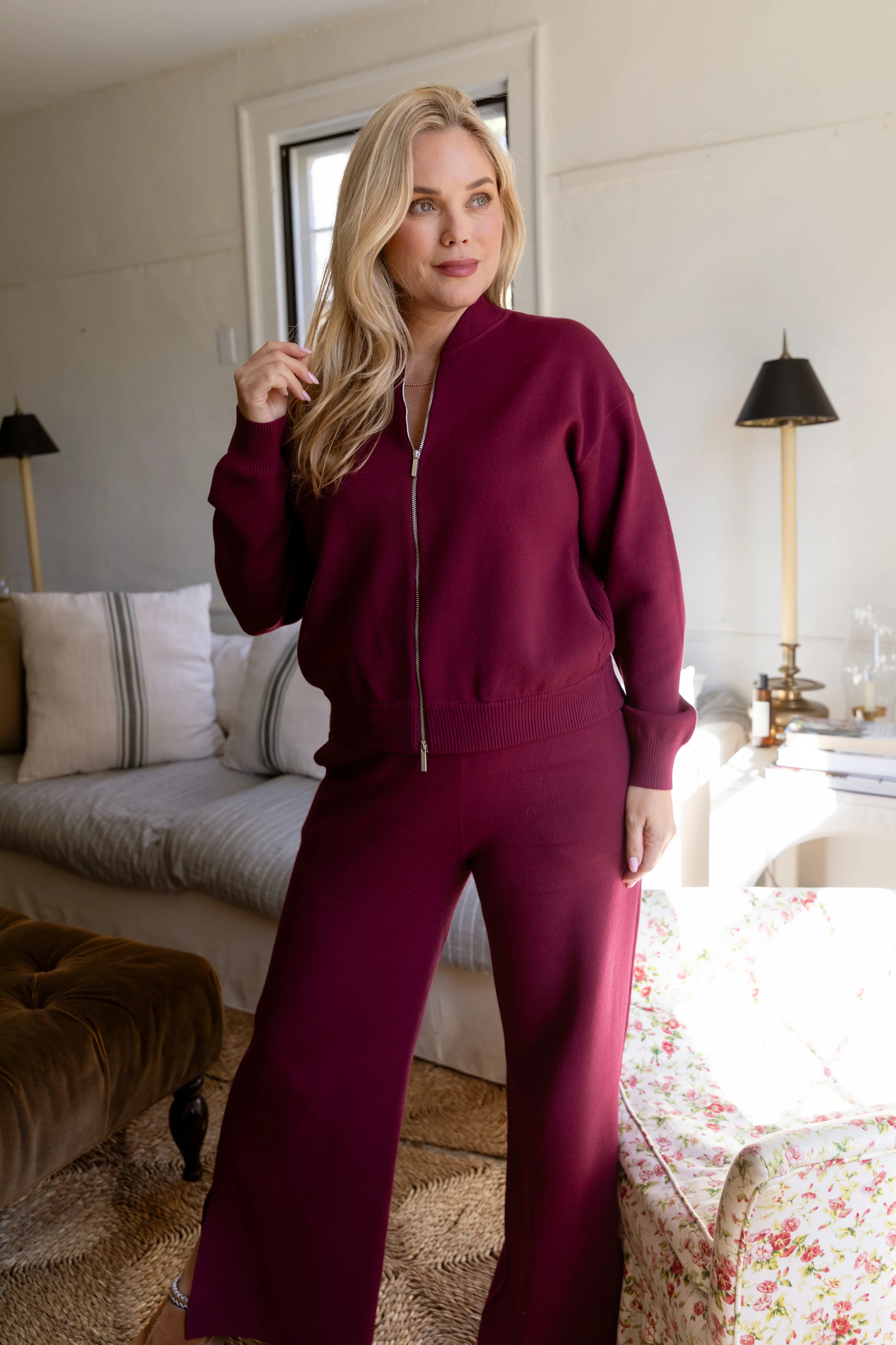 The Sweater Bomber - Merlot - Image 9