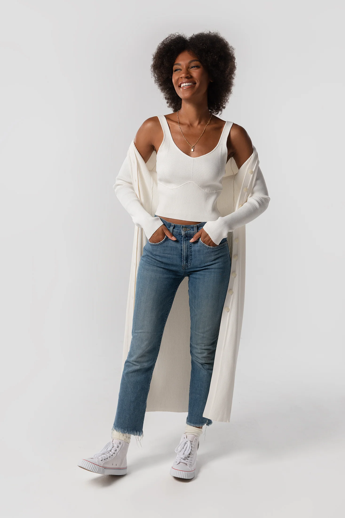 The Sweater Duster - Salt - Image 5