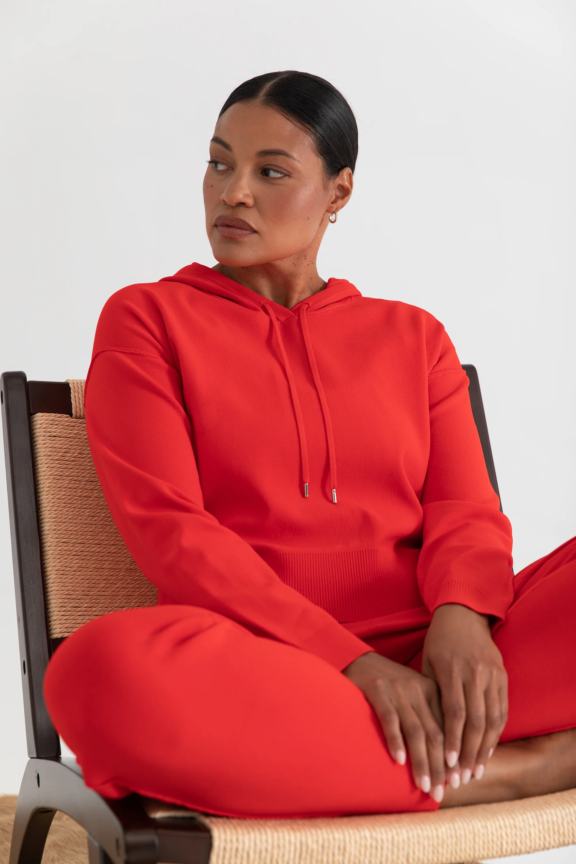 The Sweater: Hoodie - Cherry - Image 5