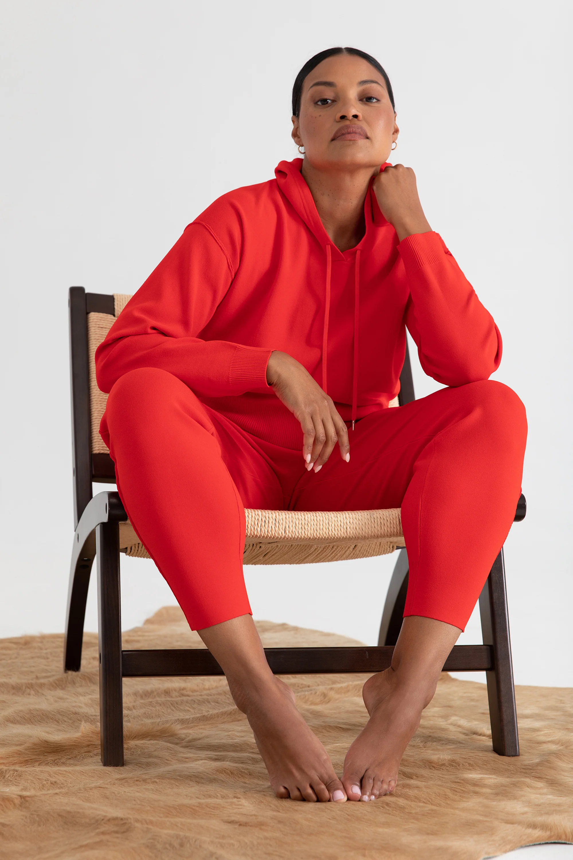 The Sweater: Hoodie - Cherry - Image 6