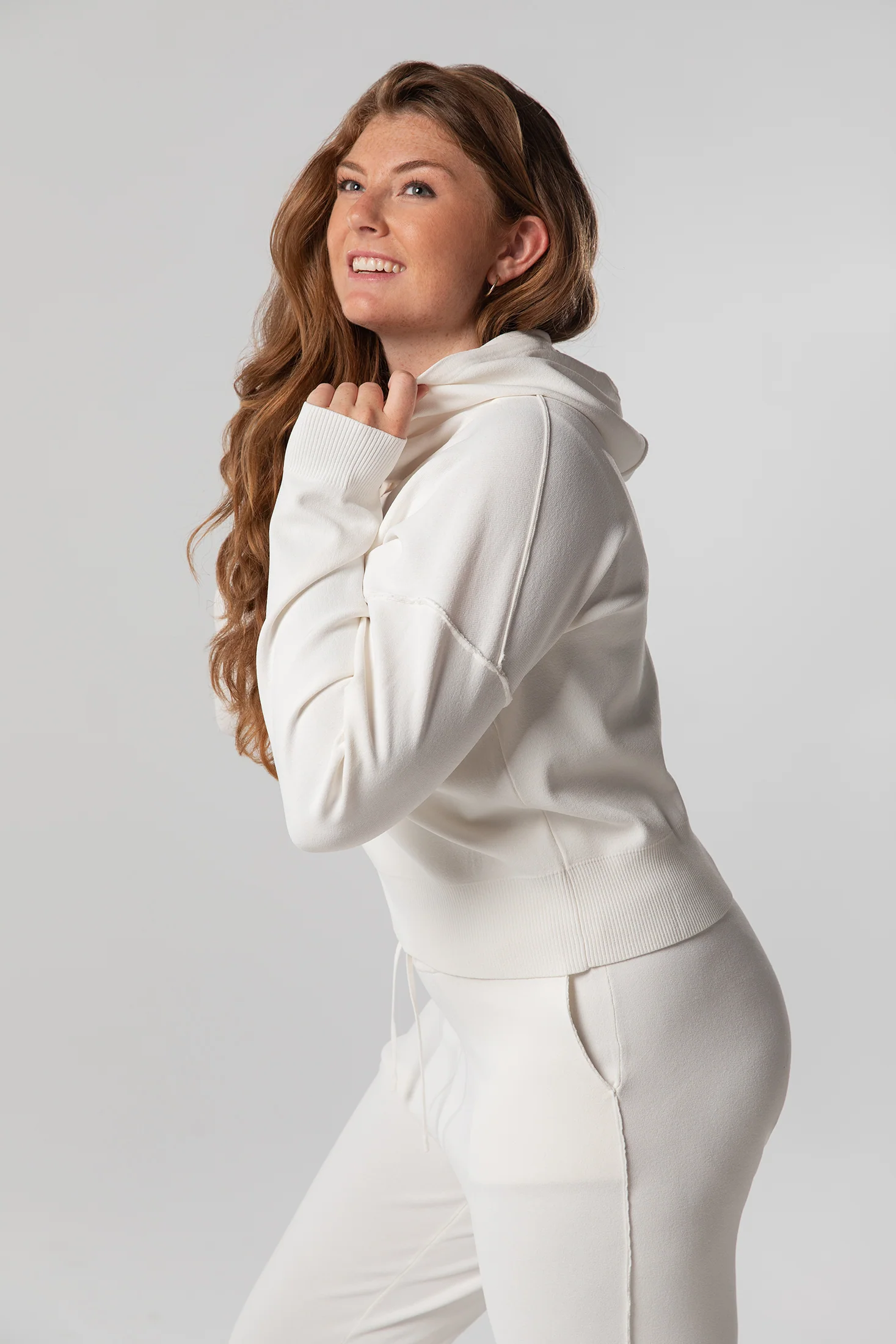 The Sweater Hoodie - Salt - Image 4