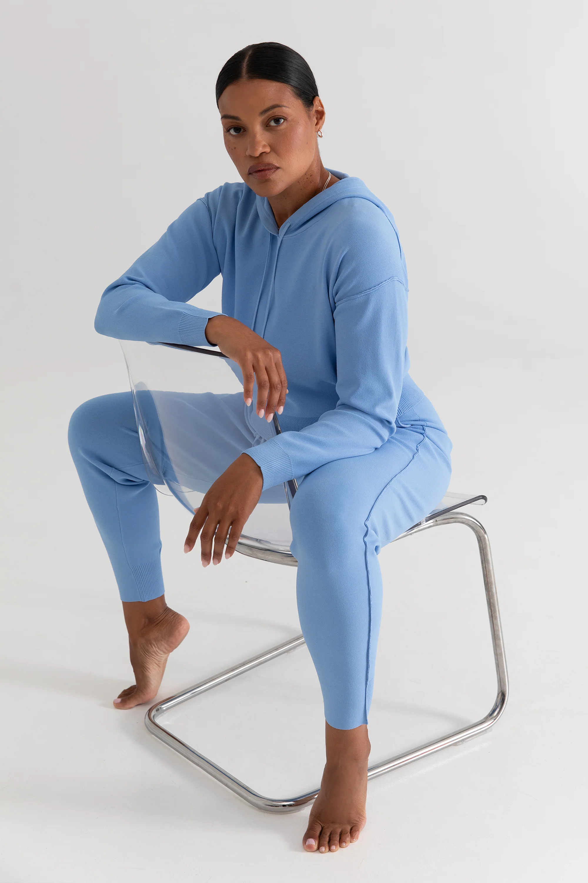 The Sweater: Hoodie - Sky - Image 5