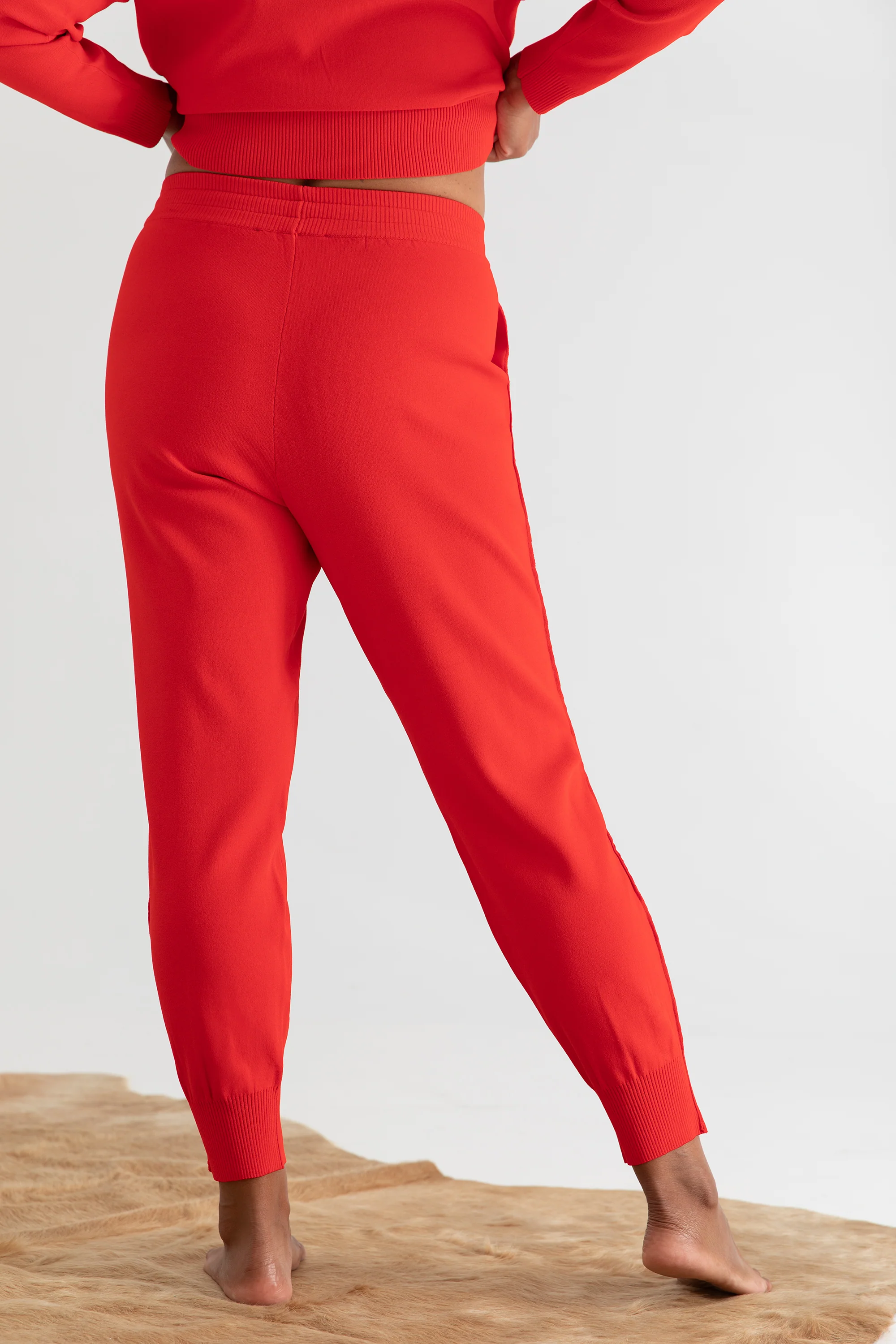 The Sweater: Jogger - Cherry - Image 3