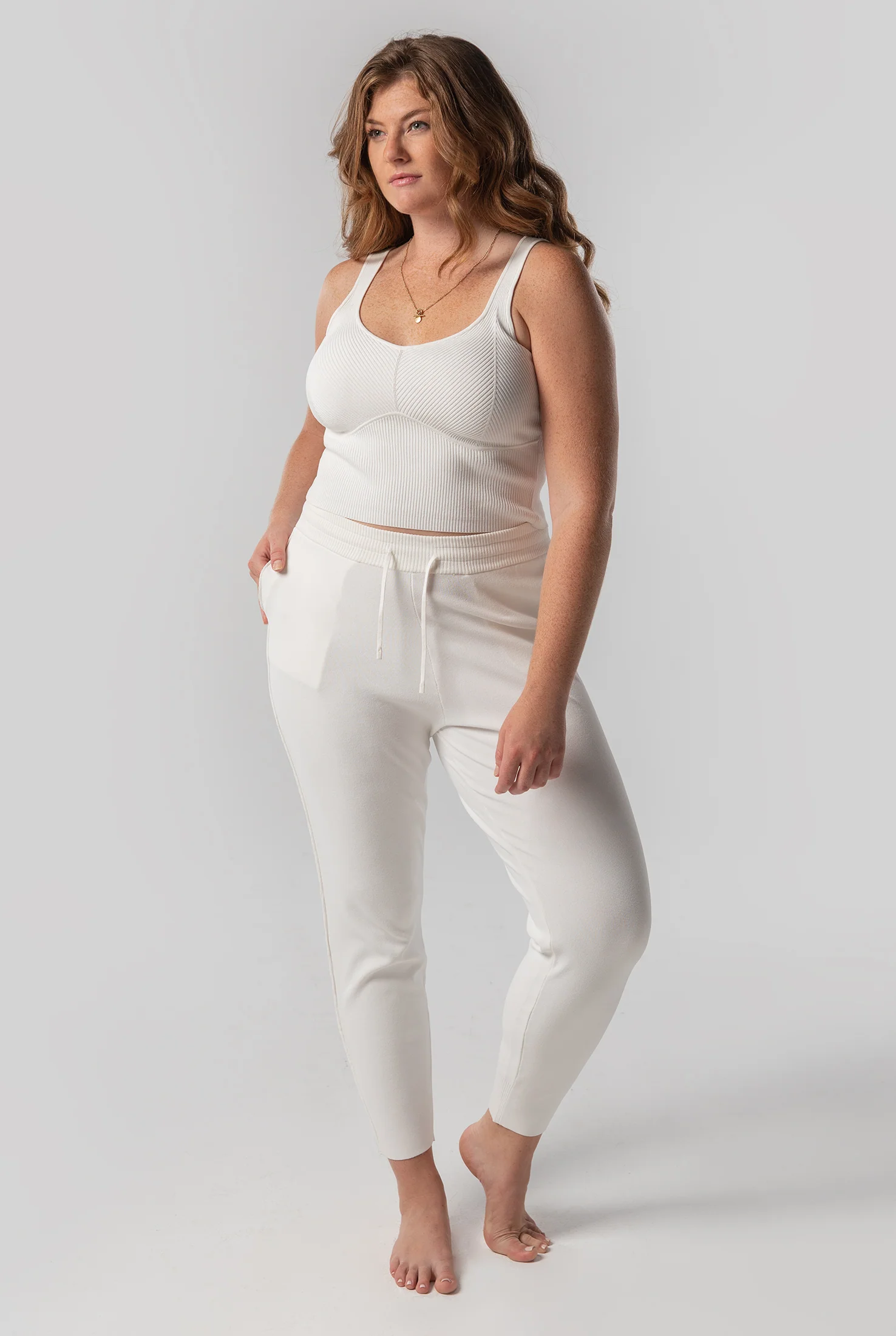 The Sweater Jogger - Salt - Image 3