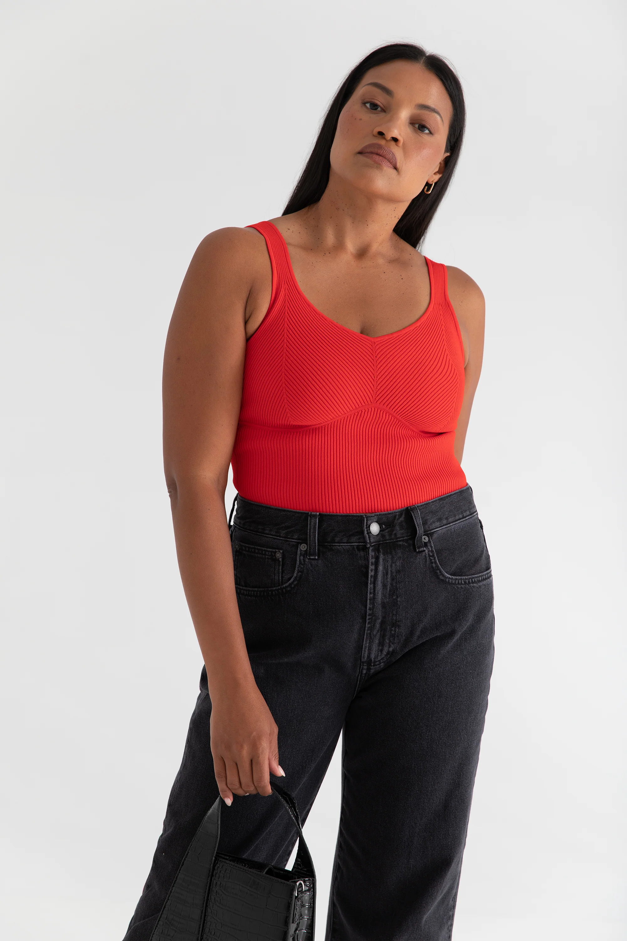 The Sweater: Tank - Cherry - Image 4