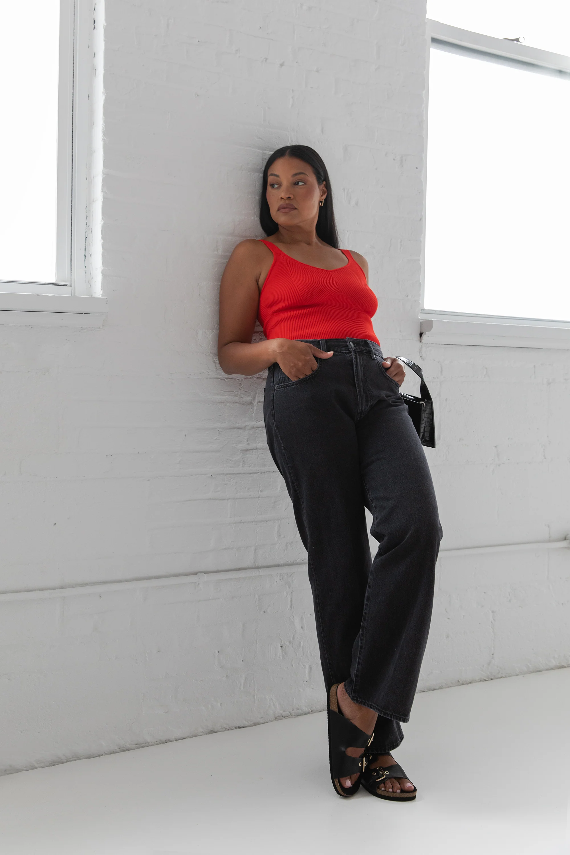 The Sweater: Tank - Cherry - Image 5