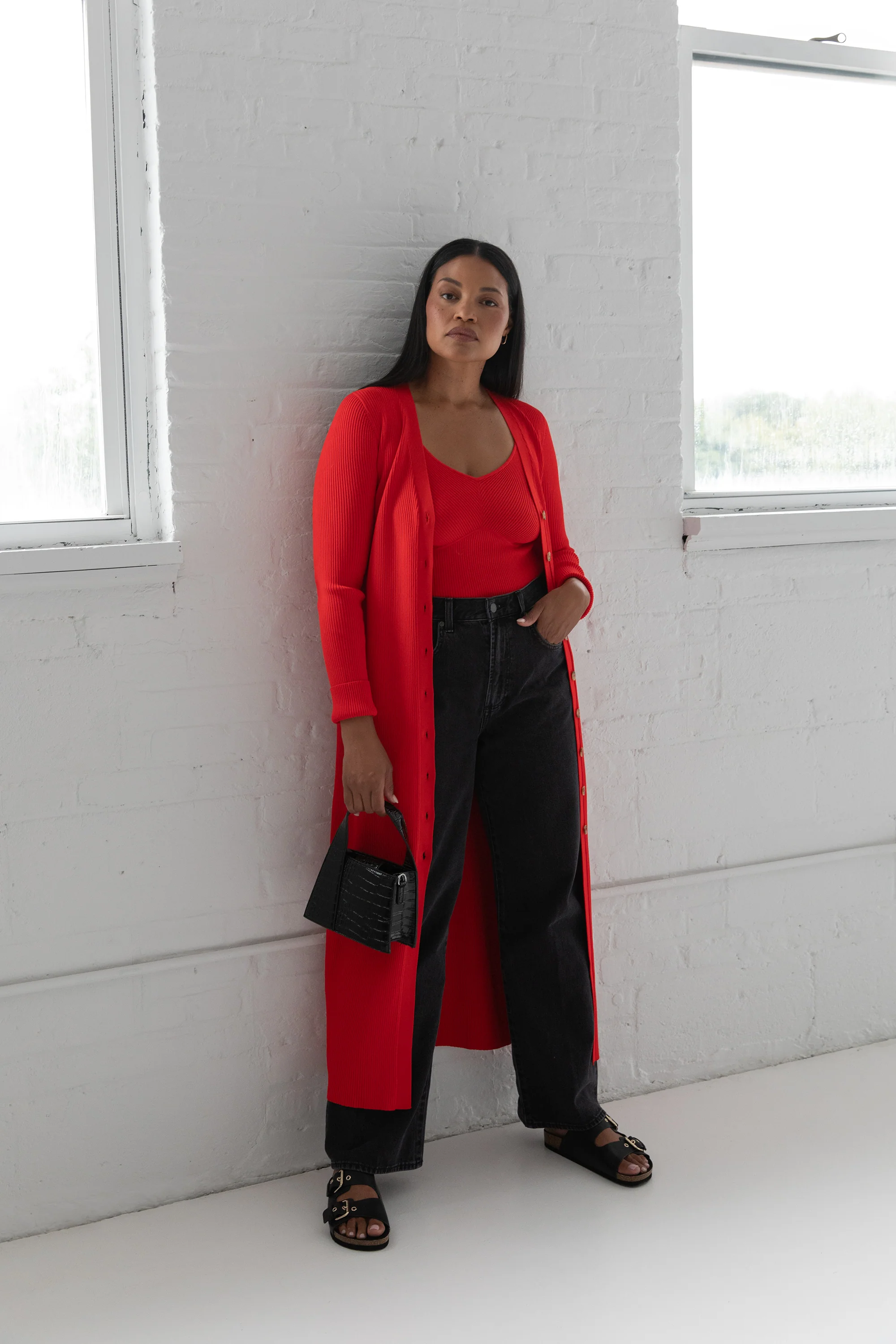 The Sweater: Tank - Cherry - Image 6